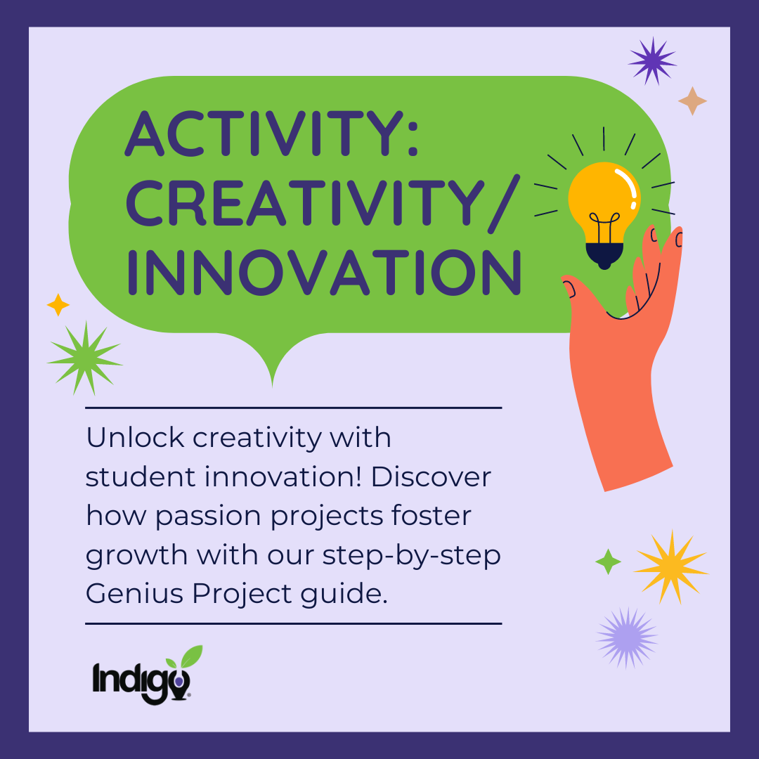 Activity: Creativity/Innovation - Indigo Education Company